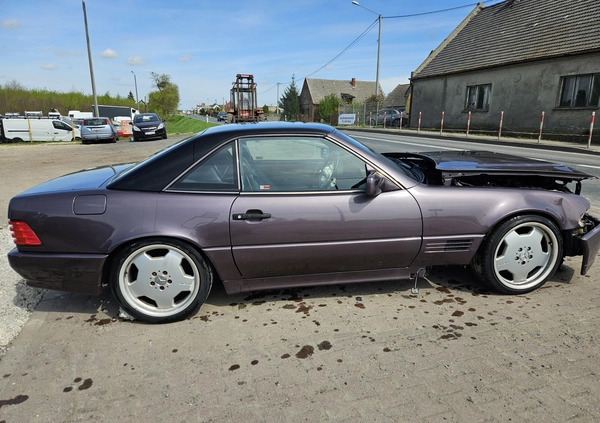 Mercedes-Benz SL cena 20900 przebieg: 173000, rok produkcji 1992 z Pruszków małe 79